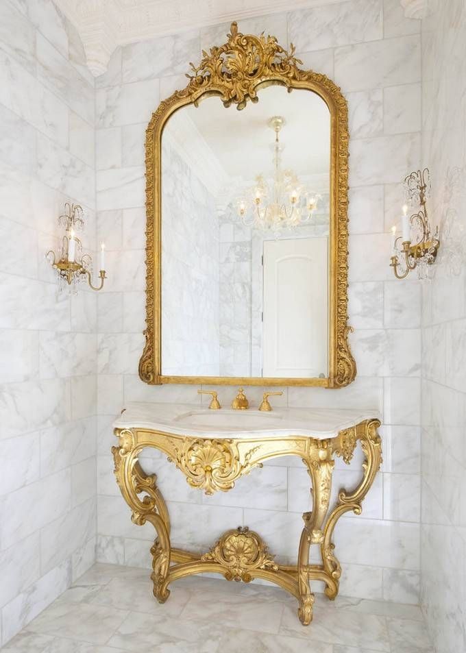 French Bathrooms Ideas Inside French Bathroom Mirrors (Photo 7 of 30)