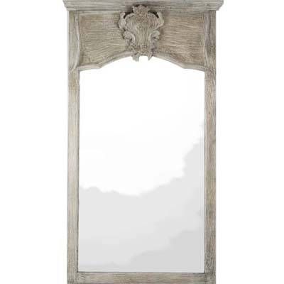 French Vintage Carved Wall Mirror With Old Fashioned Wall Mirrors (View 12 of 30)