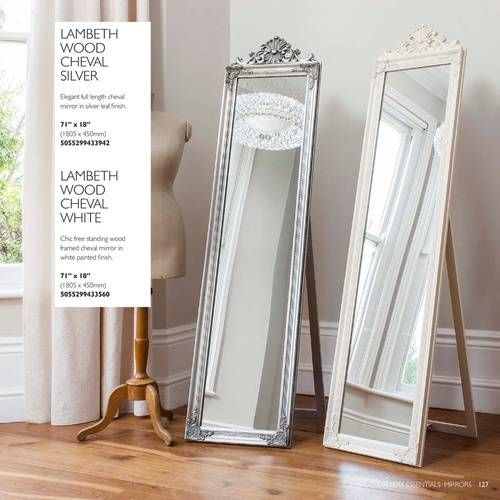 Full Length Mirrors Antique And Full Length Mirrors Asda – Floor Inside Full Length Vintage Standing Mirrors (View 12 of 20)