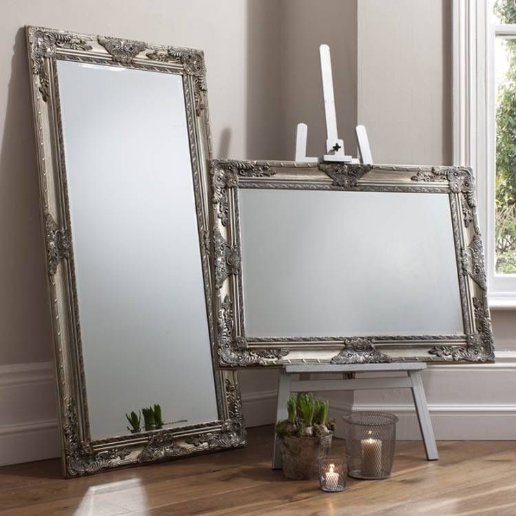 Full Length Silver Mirror – James – 170x85 Cm Large James Style Inside Silver Full Length Mirrors (Photo 25 of 30)
