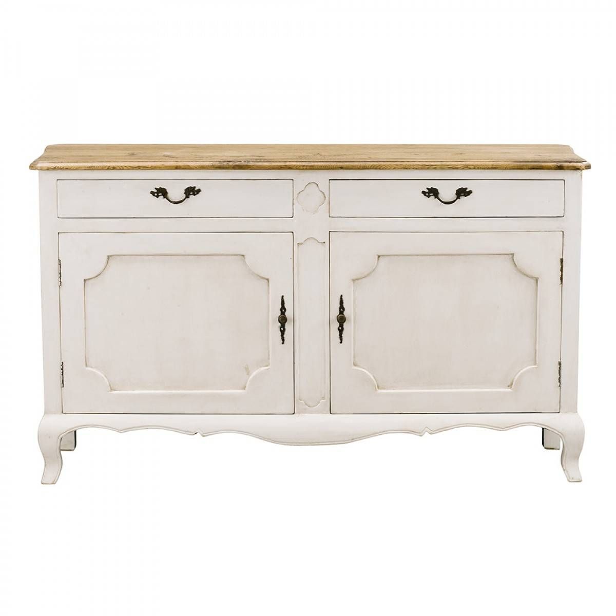Furniture: Contemporary Version Of Distressed Sideboard Buffet In Small Mirrored Sideboard (Photo 13 of 20)