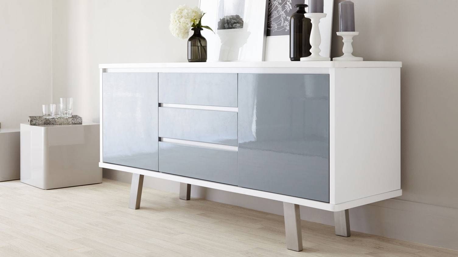 Furniture: Mid Century Modern Sideboard For Inspiring Interior With White Wooden Sideboards (View 15 of 20)