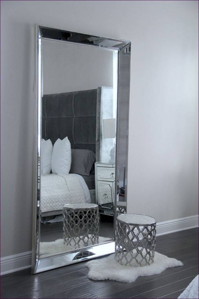 Furniture : Wood Framed Standing Mirror Unique Large Wall Mirrors Inside Long Decorative Mirrors (Photo 15 of 30)
