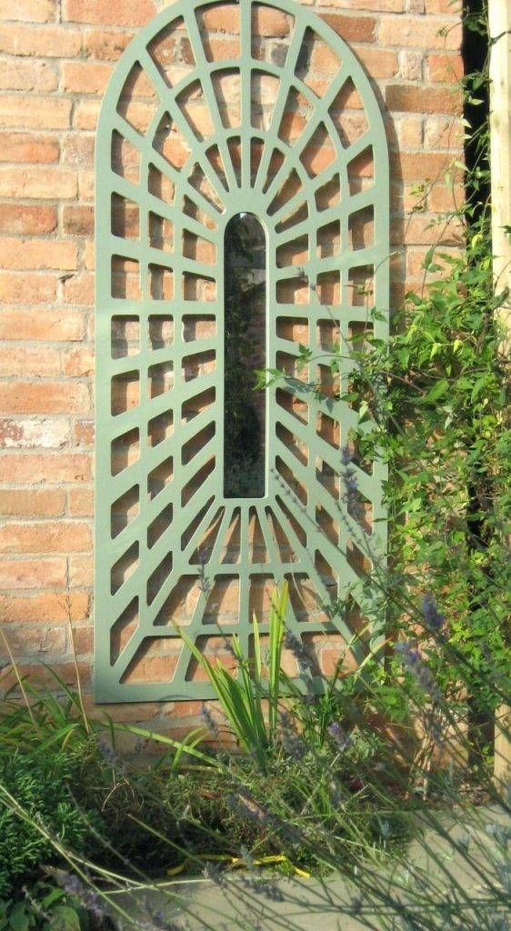 Garden Mirrors Gothic Stylemirror Glass For Gardens Acrylic Mirror For Gothic Garden Mirrors (Photo 18 of 30)