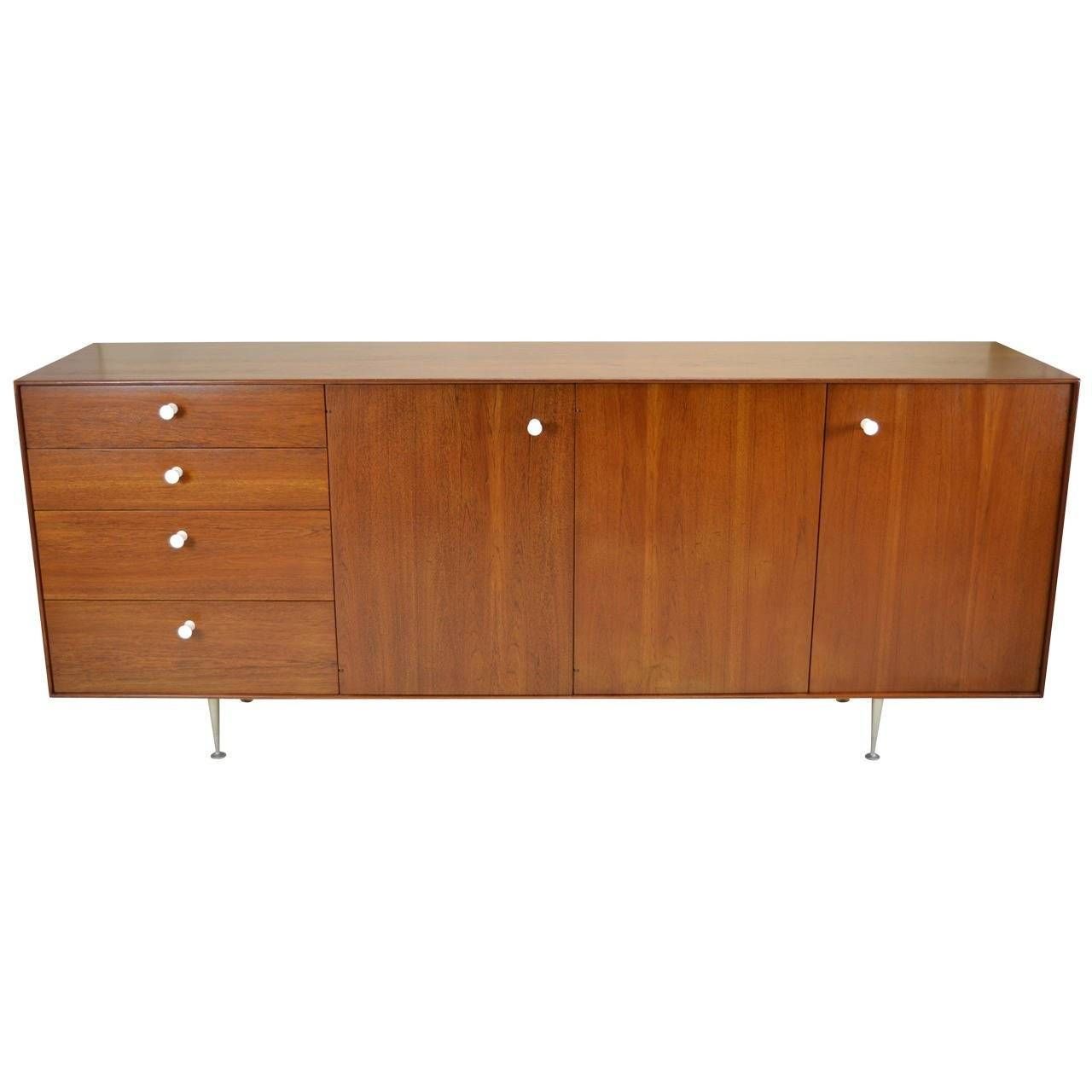 George Nelson Thin Edge Sideboard For Herman Miller, Circa 1950s Regarding Thin Sideboard (Photo 5 of 20)