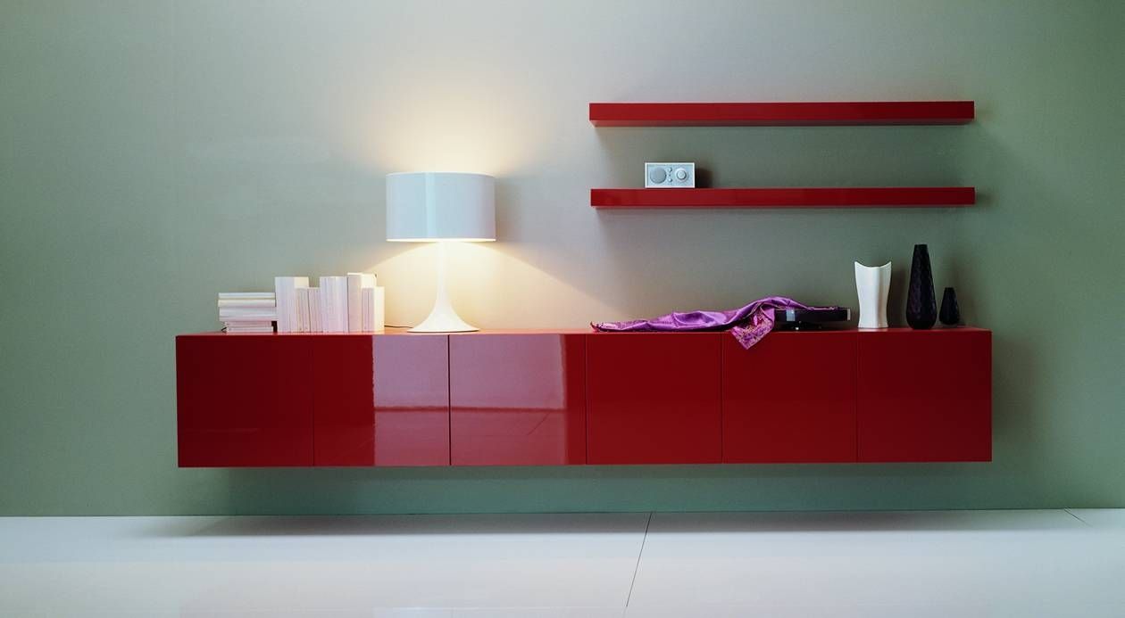 Glamorous High Gloss Furniture Furniture White High Gloss Floor Throughout Red High Gloss Sideboard (Photo 13 of 20)