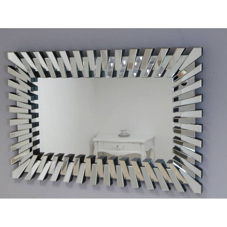 Glass Framed Mirrors | Exclusive Mirrors Regarding Large Glass Bevelled Wall Mirrors (Photo 8 of 20)