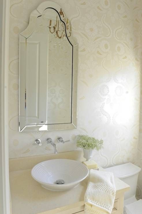 Gold Frame Arch Mirror With Regard To Arched Bathroom Mirrors (Photo 10 of 20)