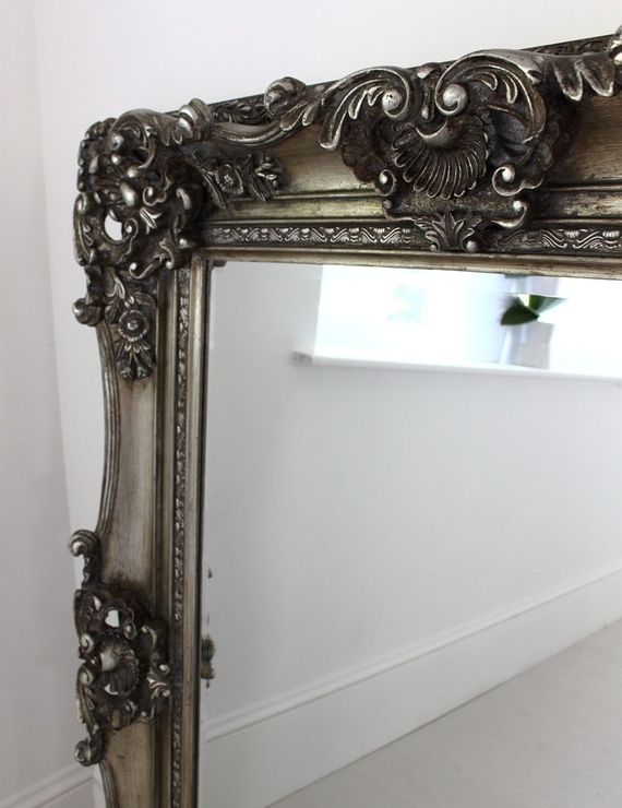 Gold Ornate Mirror Aged French Design | Mirrors In Ornate French Mirrors (View 14 of 20)