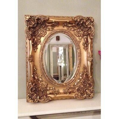 Gold Ornate Mirrors, Classic Mirrors & Stylish Mirrors – Ayers With Small Ornate Mirrors (Photo 14 of 20)
