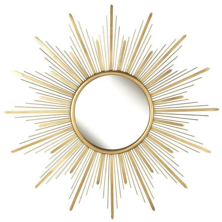 Gold Sun Mirror – Products, Bookmarks, Design, Inspiration And Ideas. Throughout Sun Mirrors (Photo 17 of 20)