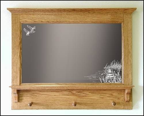 Handcrafted Decorative Mirrors – Decorative Wooden Mirror With Regard To Wooden Mirrors (Photo 3 of 30)