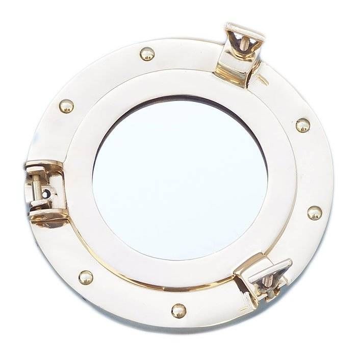 Handcrafted Nautical Decor Porthole Mirror & Reviews | Wayfair With Chrome Porthole Mirrors (View 17 of 20)