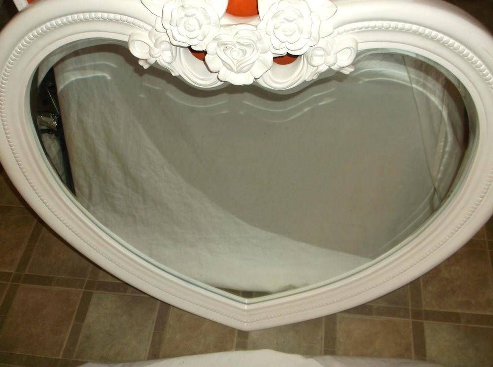 Heart Shaped Mirror For Wall – Shopwiz For Large Heart Mirrors (View 13 of 15)