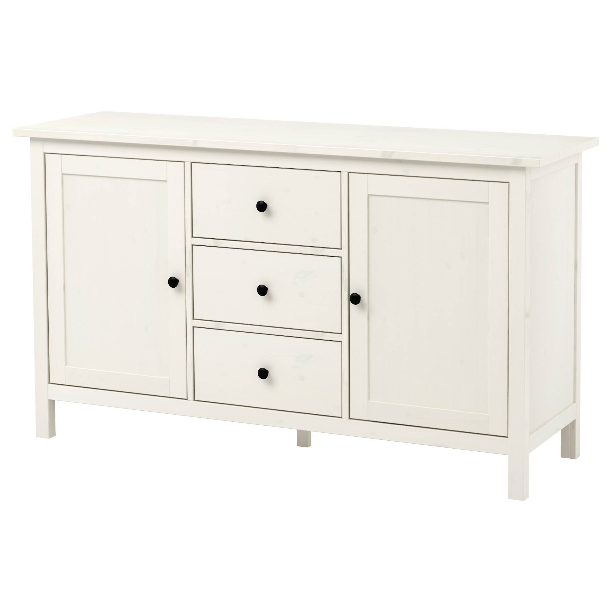 Hemnes Sideboard White Stain 157x88 Cm – Ikea For White Sideboards For Sale (View 2 of 20)