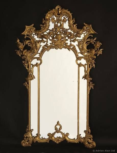 Hinges Wood Rococo – The Uk's Premier Antiques Portal – Online With Regard To Rococo Mirrors (Photo 4 of 20)