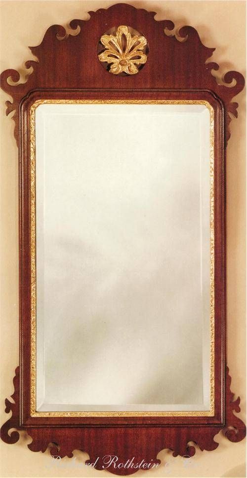 Historic Reproduction Chippendale Mirror From Richard Rothstein For Reproduction Mirrors (View 16 of 20)