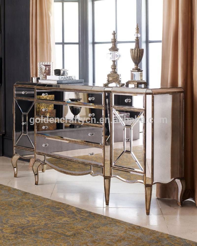 Home Decor Venetian Mirrored Sideboard Cabinet – Buy Home Decor Intended For Mirrored Sideboard (View 18 of 20)