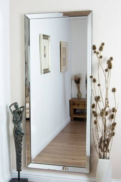 How To Hang Long Mirror On Wall – Mirror Ideas Within Long Frameless Mirrors (View 6 of 20)