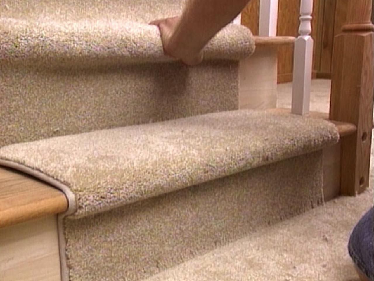 How To Install A Carpet Runner On Stairs Hgtv With Regard To Carpets Runners For Stairs (View 14 of 20)