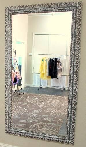 How To Update And Revamp Large Mirrors In Minutes For Silver Gilded Mirrors (Photo 11 of 30)