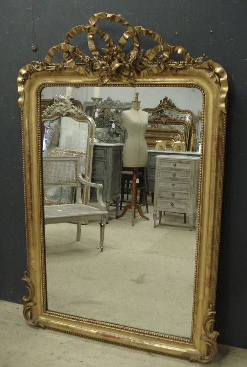 Huge Antique Mirror Images – Reverse Search Regarding Antique French Mirrors (Photo 19 of 20)