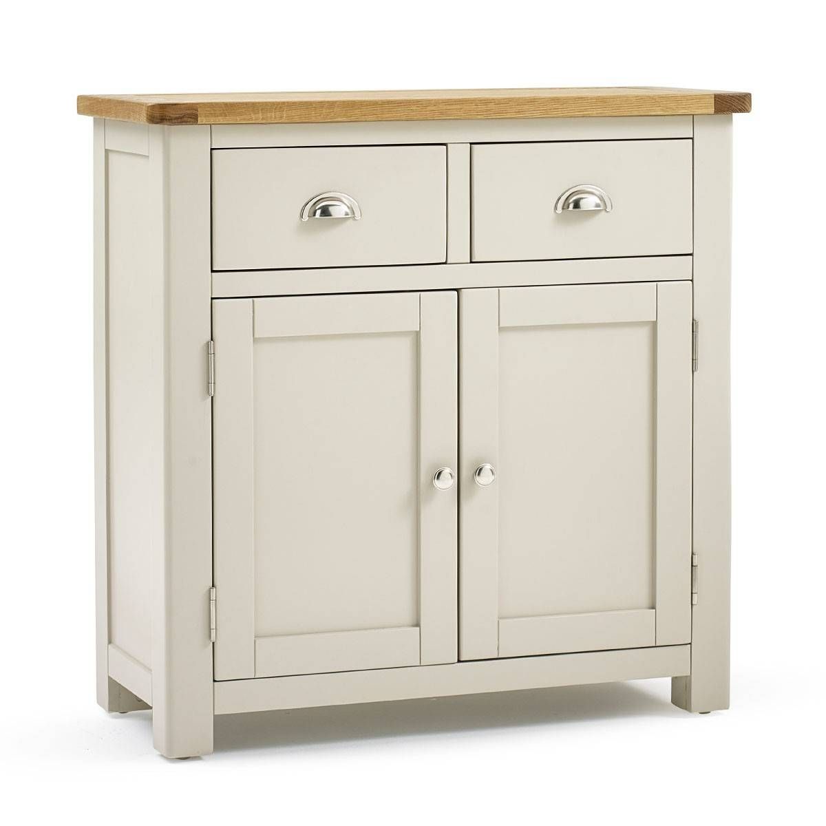 Hutch® – Portsmouth Stone Grey Painted Small Sideboard Throughout Small Sideboard (Photo 11 of 20)