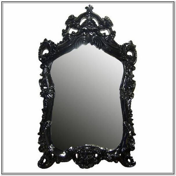 Ikea Black Mirror | Kts S Intended For Large Black Vintage Mirrors (Photo 3 of 30)