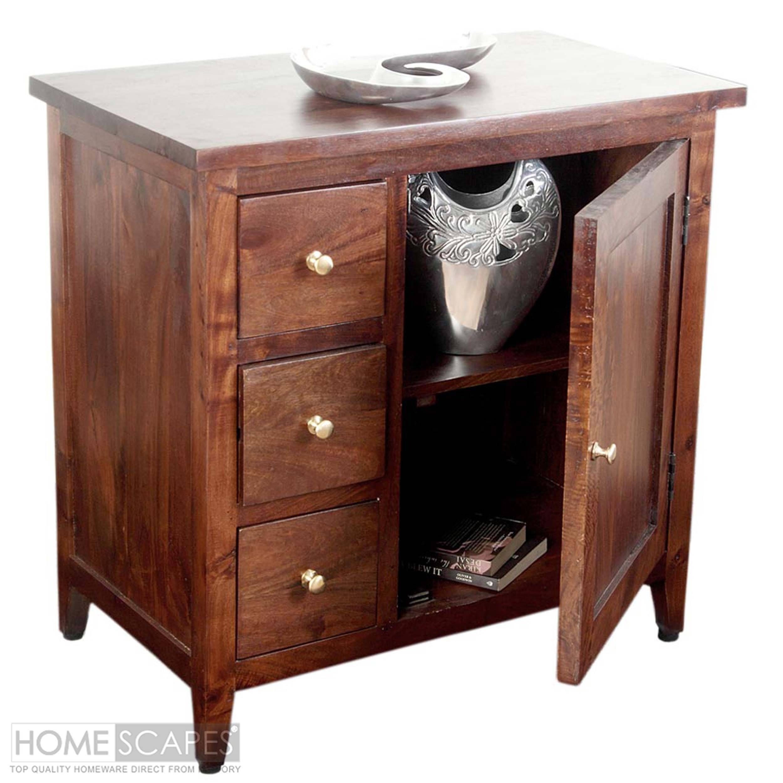 Featured Photo of 2024 Best of Small Dark Wood Sideboard