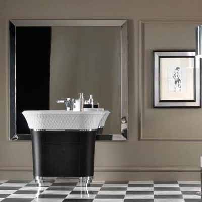Impressive Art Deco Style, Modern Bathroom Design Trends Regarding Art Deco Style Bathroom Mirrors (View 10 of 20)