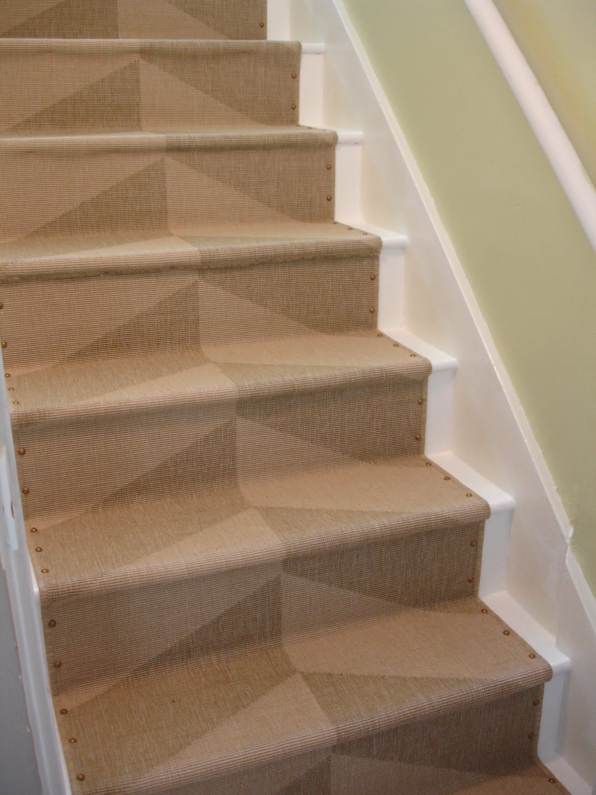 Interior Brown Stair Runner Carpet Which Is Having Black Linen For Fabric Stair Treads (Photo 20 of 20)