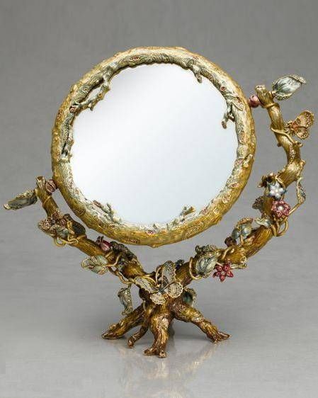 Is This Swivel Magnifying Mirror The Most Expensive One In The World? For Expensive Mirrors (Photo 15 of 20)