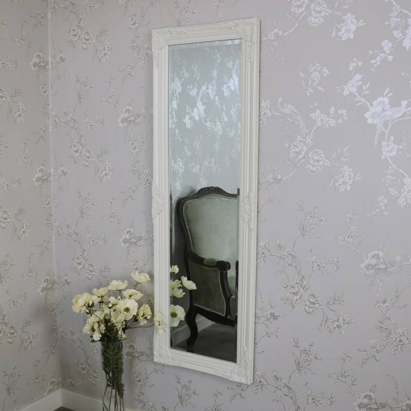 Ivory Ornate Mirror – Melody Maison® Pertaining To Tall Ornate Mirrors (View 17 of 30)