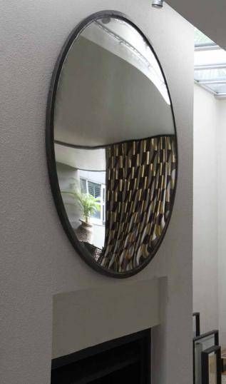 John Stephens | Stunning Large Convex Mirror With Large Convex Mirrors (Photo 8 of 20)