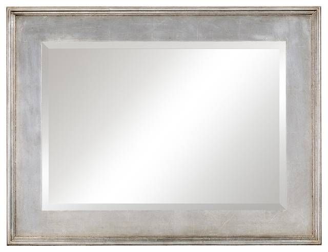 Jonathan Charles Rectangular Gold Leaf Mirror 494459 Par Intended For Rectangular Silver Mirrors (Photo 10 of 30)