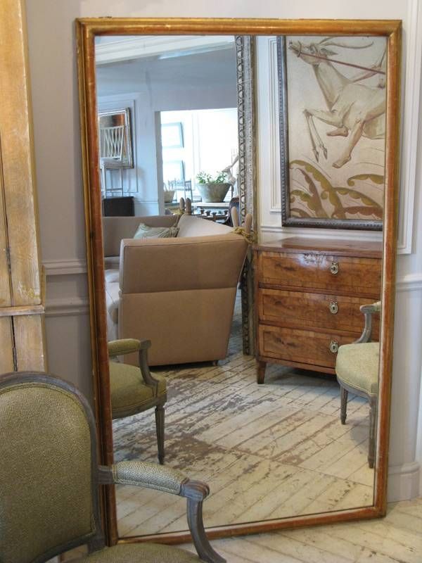Large 19th Century French Gilded Mirror – Square Mirrors Within Large Square Mirrors (Photo 13 of 30)