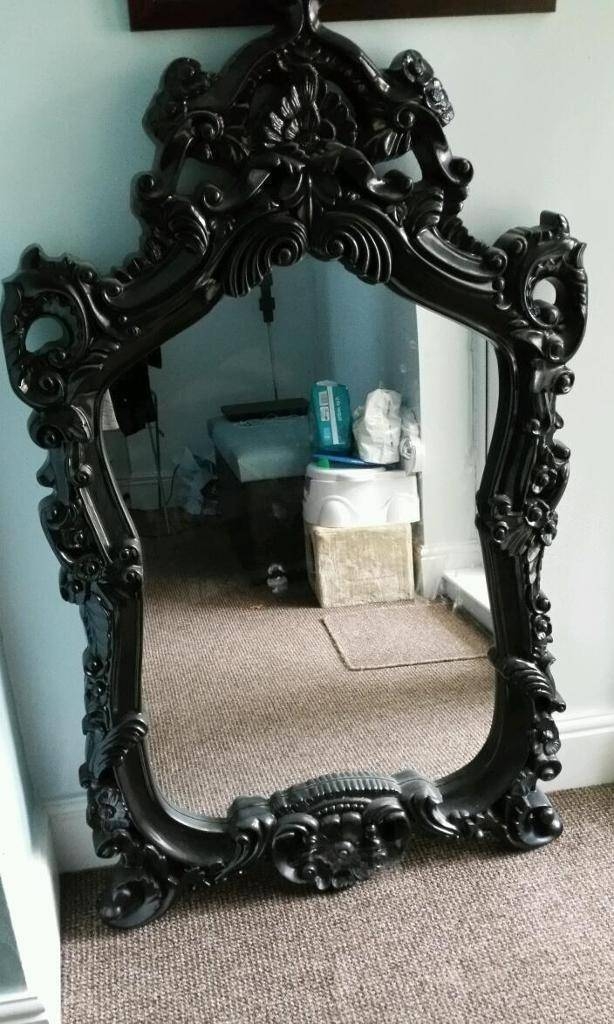 Featured Photo of The 30 Best Collection of Large Black Vintage Mirrors