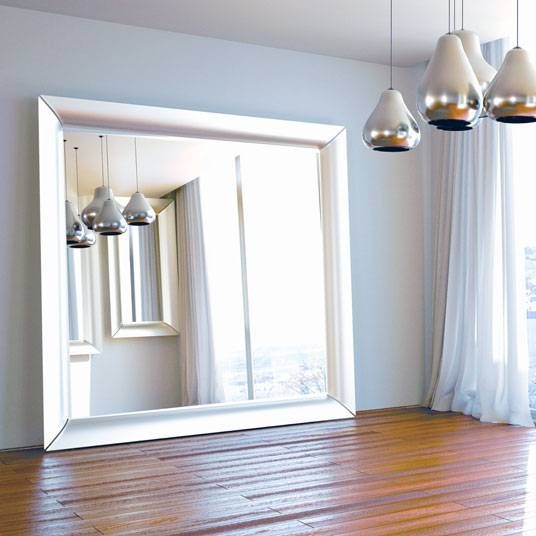 Large Floor Mirror – Custom Size – Mirrorlot With Regard To Large Floor Mirrors (View 4 of 20)