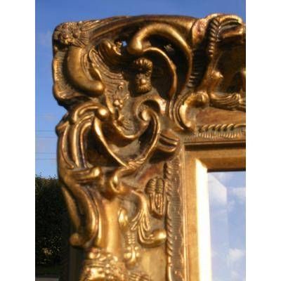 Large Heavily Ornate Gold Gilt Monaco Mirror – Ayers & Graces Throughout Large Gold Ornate Mirrors (View 14 of 30)