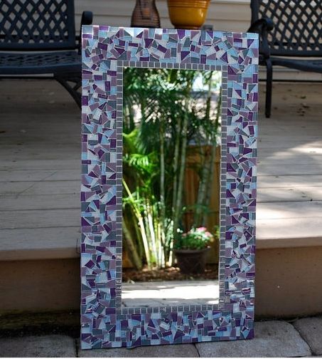 Large Mosaic Mirror, Made To Order – : Regarding Large Mosaic Mirrors (Photo 13 of 30)