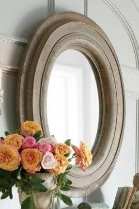 Large Round Wood Mirror – Foter In Large Round Wooden Mirrors (Photo 5 of 20)
