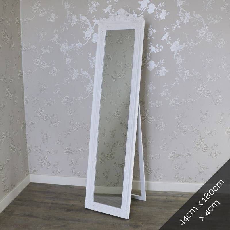Large, Small, Floor, Vanity & Dressing Table Mirrors | Melody Maison® With Shabby Chic Free Standing Mirrors (View 18 of 30)