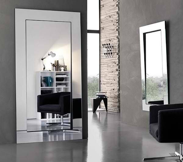 Large Wall Mirrors Bathroom Wall Mirrors Full Length Wall Mirror Intended For Big Modern Mirrors (Photo 6 of 20)