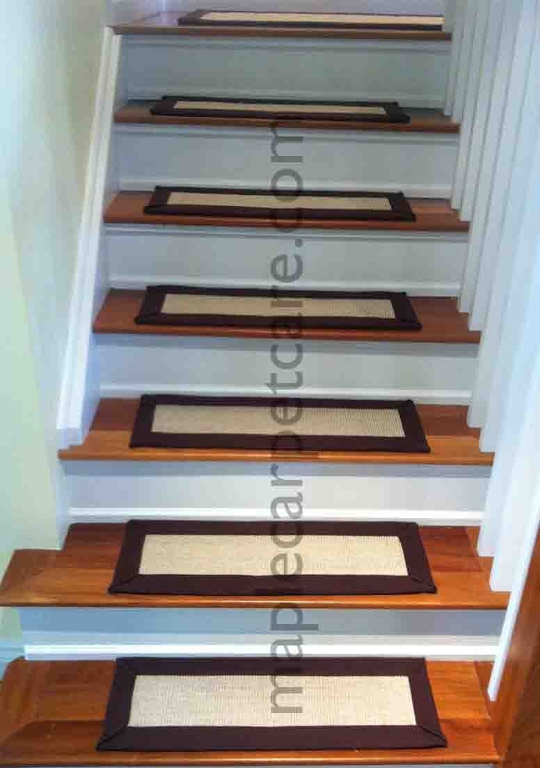 Living Room Amusing And Very Elegant Stair Treads Carpet For Your Regarding Stair Tread Carpet Pads (Photo 17 of 20)