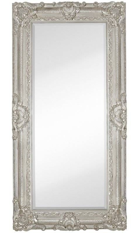 Majestic Mirror Large Traditional Polished Chrome Rectangular With Regard To Chrome Framed Mirrors (View 27 of 30)