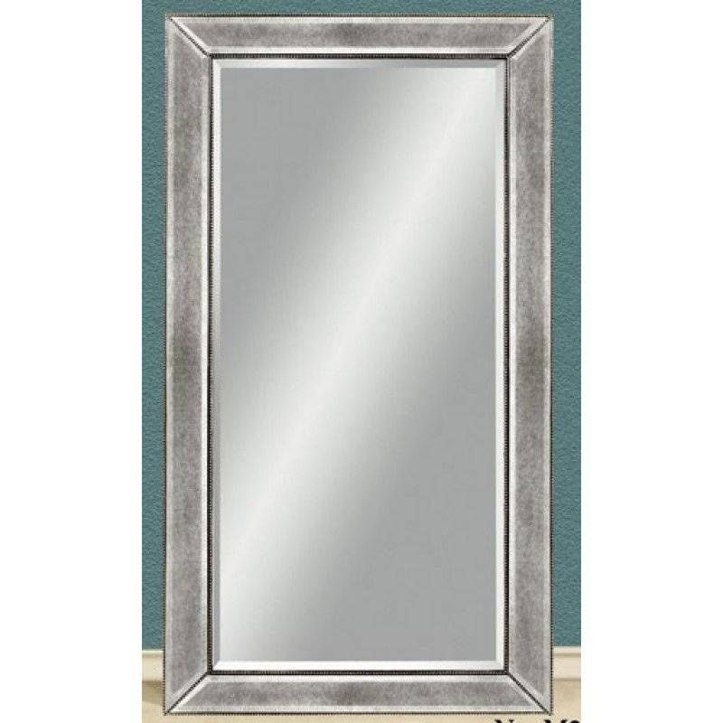 Mirror Company Large Antique Silver Rectangle Wall Mirror Bm M1946b Throughout Vintage Silver Mirrors (Photo 20 of 20)