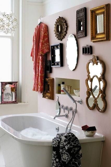 Mirror Feature Wall Ideas – Bedroom & Bathroom Walls Throughout Feature Wall Mirrors (View 3 of 20)
