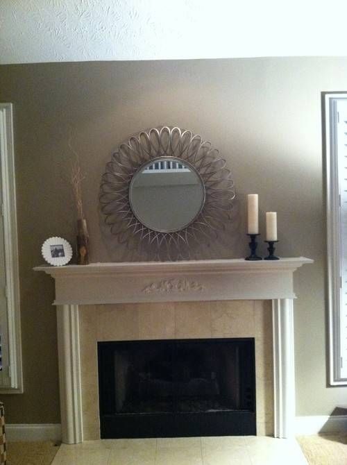 Mirror Over Fireplace?? In Above Mantel Mirrors (View 13 of 20)
