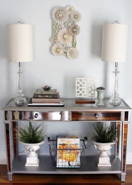 Mirrored Console Table – Eclectic – Entry – Houston  The Decor Fix For Mirrors Console Table (View 14 of 20)