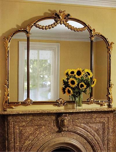 Mirrors And Over Mantel Mirrors For Above Mantel Mirrors (Photo 9 of 20)